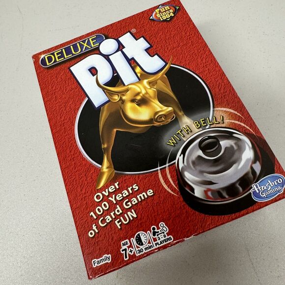 2010 Hasbro Deluxe Pit Corner The Market Card Game Classic Complete - Picture 2 of 9